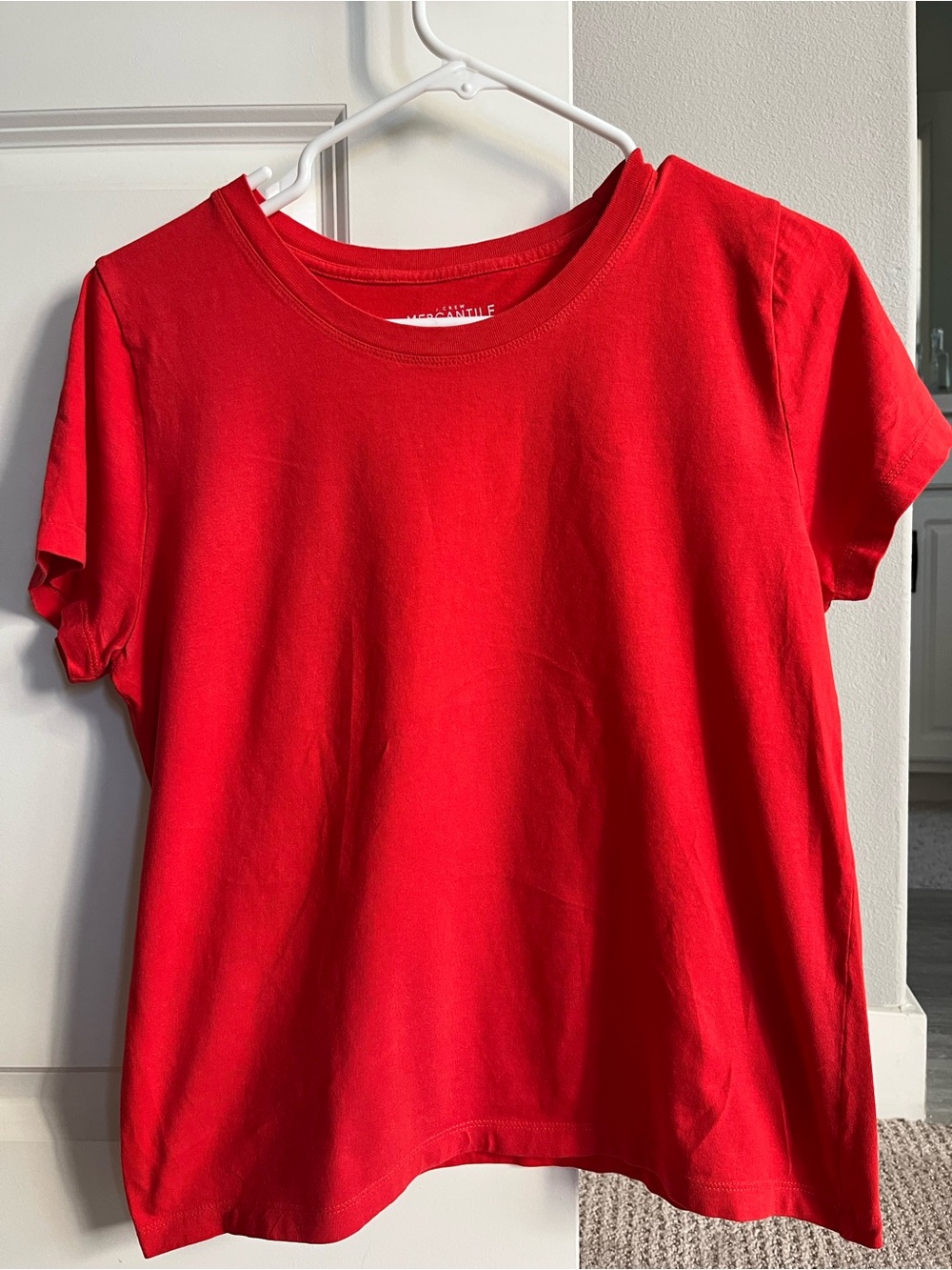 J. Crew Broken-In Mercantile Short Sleeve Crew Tee, Size M